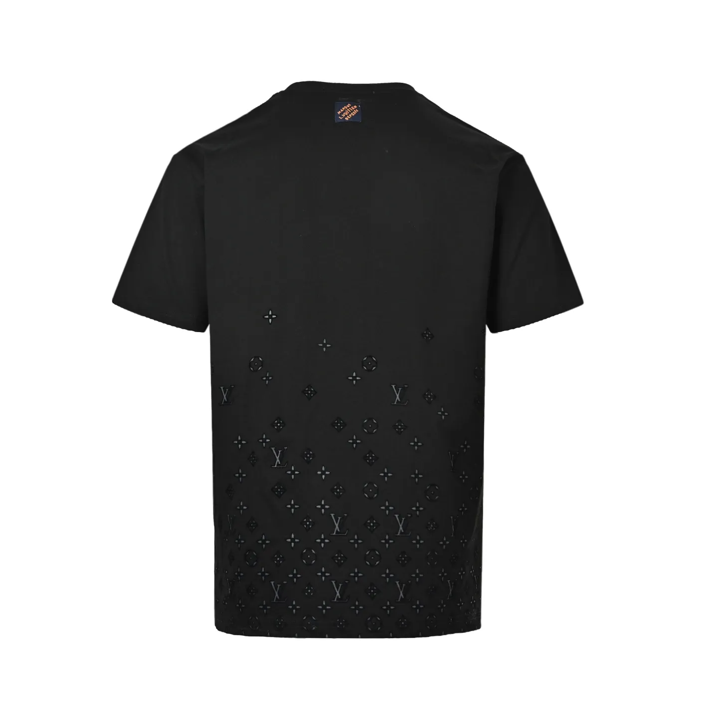 Louis Vuitton/Louis Vuitton 26ss flocked presbyopia hollow gradient short sleeves